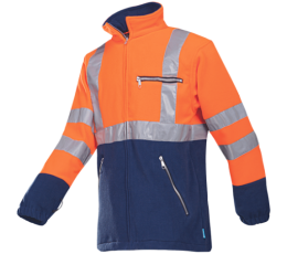 KINGLEY kurtka polarowa Hi-Vis