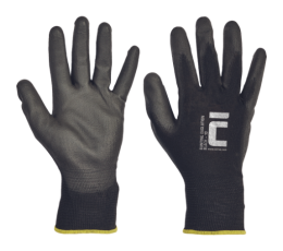 BUNTING EVO BLACK rękawice z blistrze
