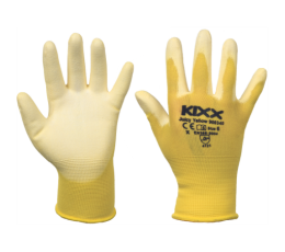 JUICY YELLOW ręk. nylonowe, powlekane PU