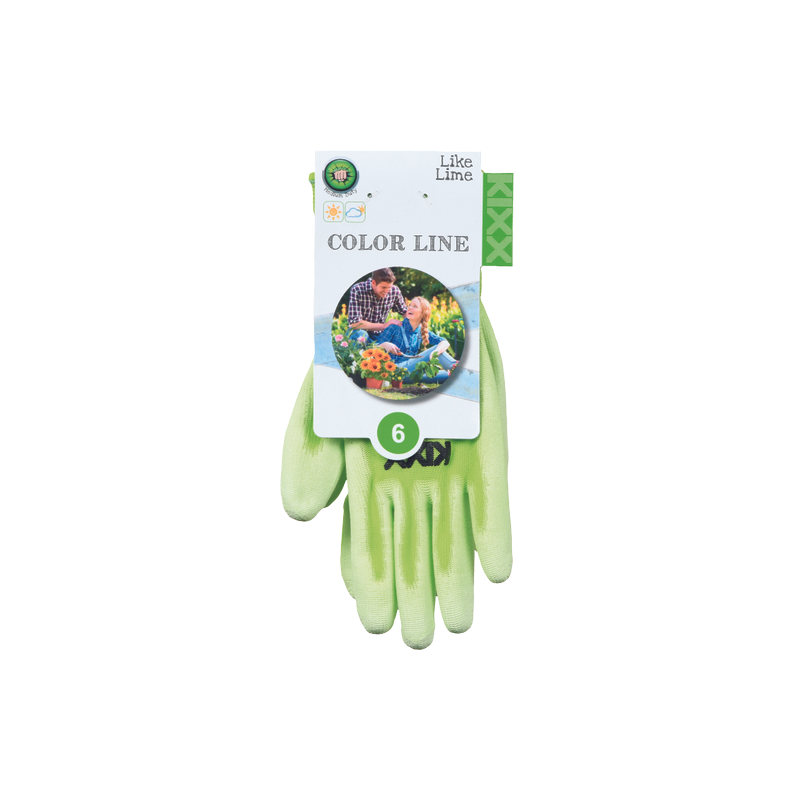 LIKE LIME ręk. nylonowe, powlekane PU