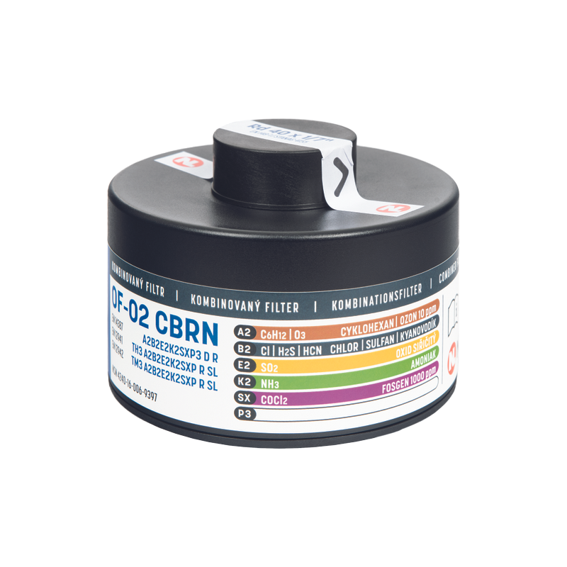 OF-02 CBRN A2B2E2K2SXP3 DR filtr do CM-6